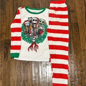 Disney kids The Night Before Christmas pajama set size 10.